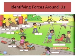 Identifying Forces Around Us
