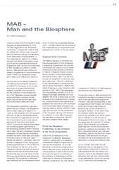 MAB Man and the Biosphere In retrospect UNESCOs Man a