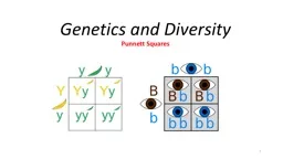 1 Introduction to Genetics