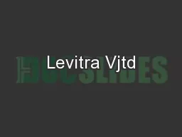 Levitra Vjtd