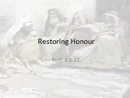 Restoring Honour