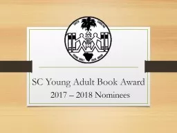 SC Young Adult Book Award