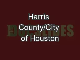 Harris County/City of Houston