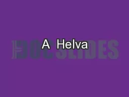 A  Helva