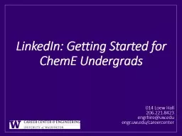 LinkedIn: Getting Started for