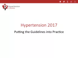 Hypertension 2017