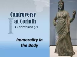 Controversy at Corinth
