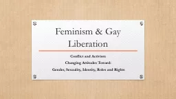 Feminism & Gay Liberation