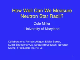 How Well Can We Measure Neutron Star Radii?