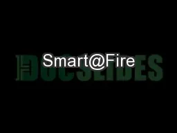 Smart@Fire