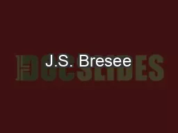 J.S. Bresee