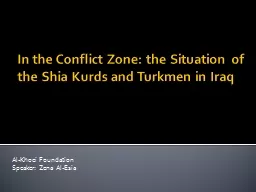 In  the Conflict Zone: the Situation of the