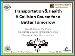 Transportation & Health