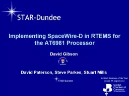 Implementing SpaceWire-D in RTEMS for the AT6981 Processor