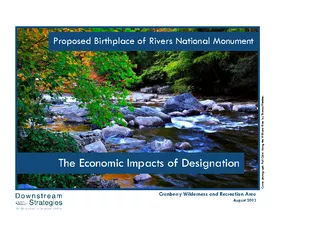 The economic impact of designation
