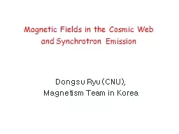 Magnetic Fields in the Cosmic Web