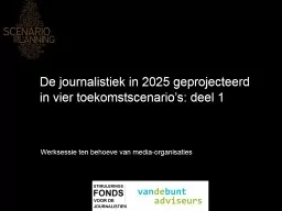 Journalism in 2025