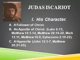 Judas Iscariot