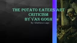 The Potato Eaters Art