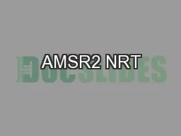 AMSR2 NRT