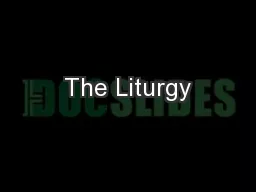 The Liturgy
