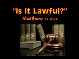 “Is It Lawful?”
