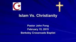Islam Vs. Christianity
