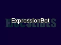 ExpressionBot