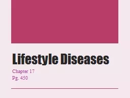 Lifestyle Diseases