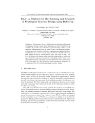Proceedings of the International Robocup Symposium  Bi