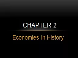 Economies in History