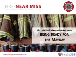 2017 Fire/EMS Safety and Health Week