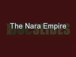 The Nara Empire