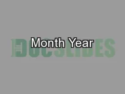 Month Year