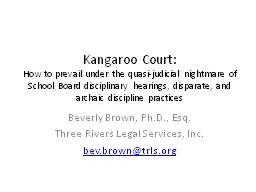 Kangaroo Court: