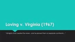 Loving v. Virginia (1967)