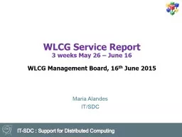 WLCG Information System Use Cases Review