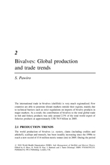 Bivalves global production and trade trends