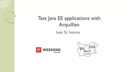 Test Java EE applications with