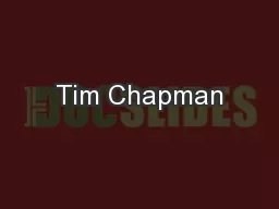 Tim Chapman