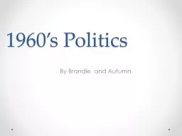 1960’s Politics