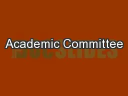 Academic Committee