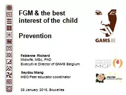 FGM & the best interest of the child