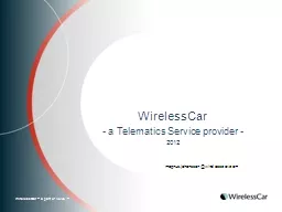 WirelessCar