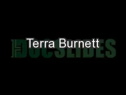 Terra Burnett