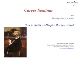 Career Seminar
