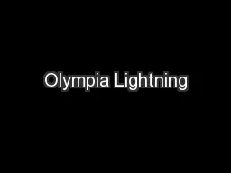 Olympia Lightning