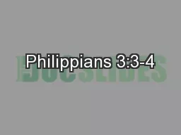 Philippians 3:3-4