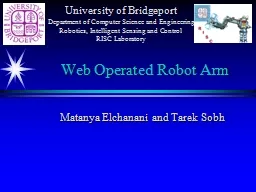 Web Operated Robot Arm
