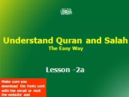  Understand Quran and Salah